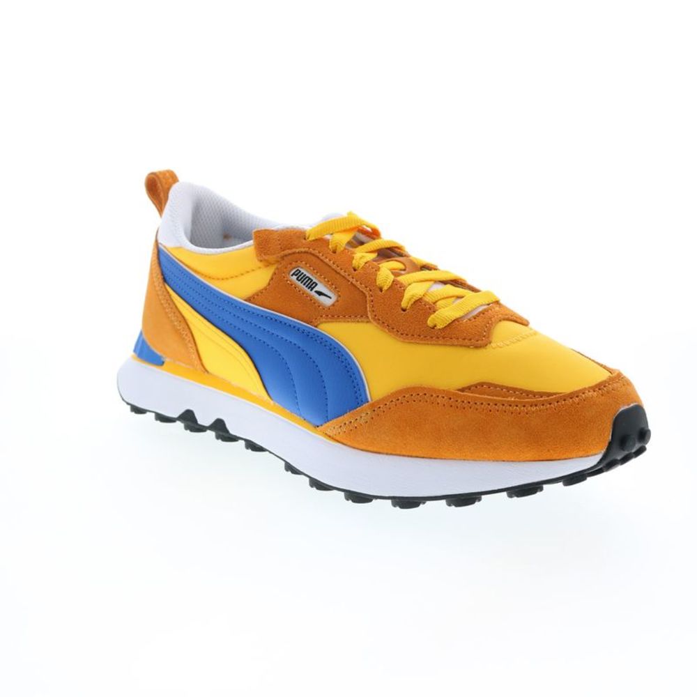 Puma Mens Rider FV Future Vintage Essentials Orange Shoes (NWT) - Picture 2 of 7
